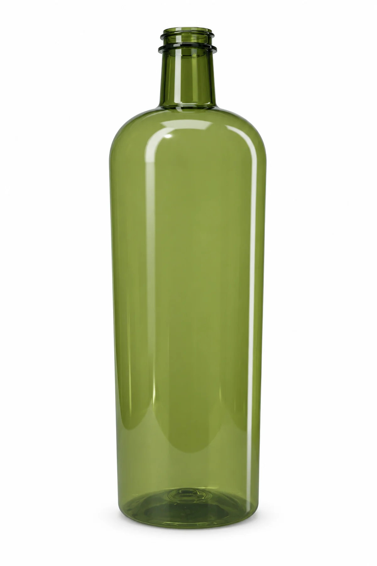 Rendu illustratif · LORKA 750 ml, vert olive, sans bouchon — Face