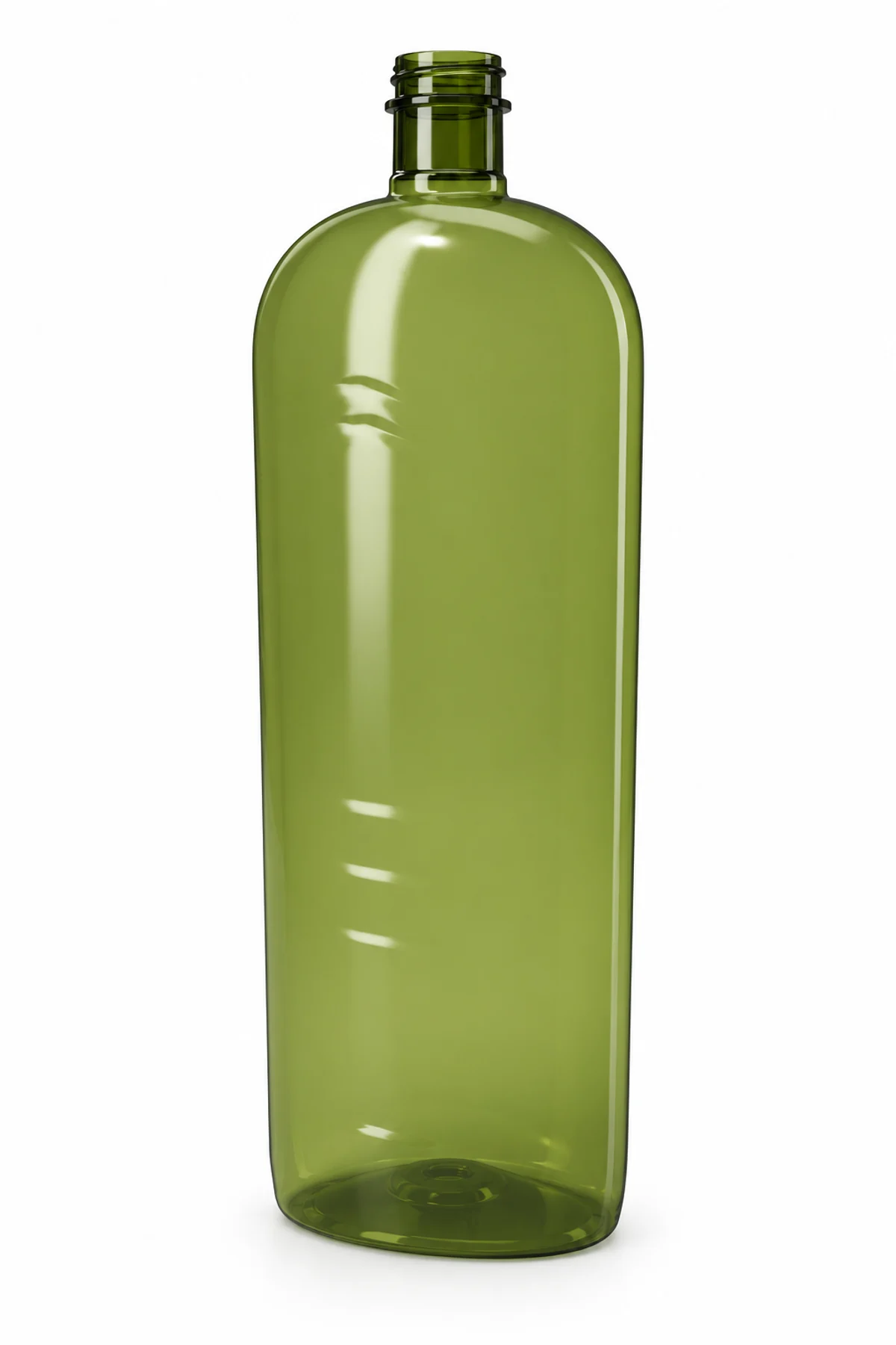 Rendu illustratif · ORIKA 750 ml, vert olive, sans bouchon — Face